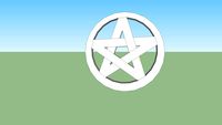 muurpentagram wit 1