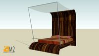 Desert Curtain Bed