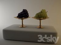 Bunches of grapes