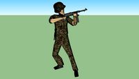 German Soldier with MP40