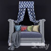 Sofa with canopy