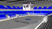 ECHL (fictional) Hockey Arena 'Daytona Beach FLA'