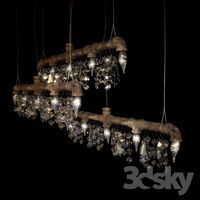 chandelier &amp;quot;Tribeca Collection Bar Chandelier&amp;quot;