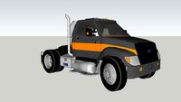 ford F-750 semi