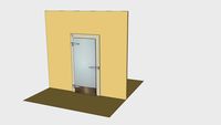 Cold Storage Swing Door