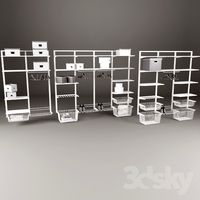 IKEA storage system Algot