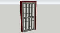 Reja protectora para puerta