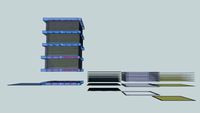 6+6 seperated gas electrolysis cell