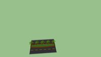 Road with median.