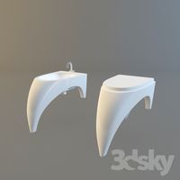Toilet + tub