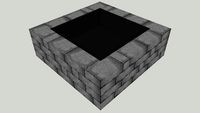 Rockwood Lakeland Bluestone Square Firepit