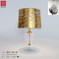 Table lamp Belle Epoque art. 3011 / 1LA