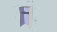 mueble para impresora
