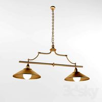 Lampadario brunito350_2L Cono