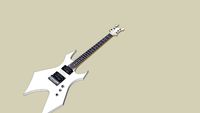 BC Rich revenge warlock 'white'
