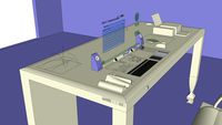 Futuristic office
