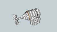 Robinet alimentation WC