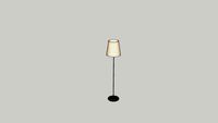 Tall lamp shade