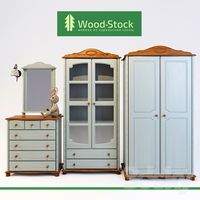 Office furniture of a series of Aino Wood Stock