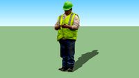 2D People - Construction Worker 1