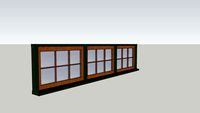 three windows
