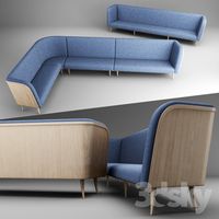 Modular sofa for restaurant