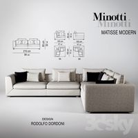 Minotti Matisse Modern