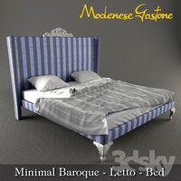 42205 Letto - Bed-Minimal baroque-Modenese Gastone
