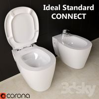 The toilet and bidet Ideal Standard CONNECT