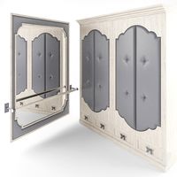 Mirror and wardrobe Dolfi