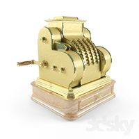 Antique cash register