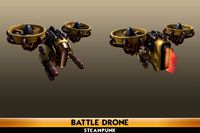 SteamPunk Battle Drone