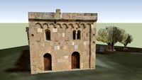 SERDIANA (CA), Chiesa Santa Maria di Sibiola, primo quarto del XII secolo.
