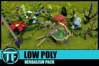 LOW POLY - Herbalism Pack