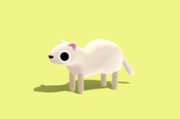 Snow Weasel - Quirky Series