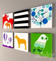 Set of 8 pictures