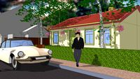 AIROH PREFAB 1945 UK Streetscene Setting