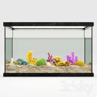 Rectangular aquarium