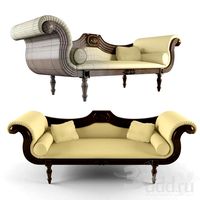 teak colonial sofa