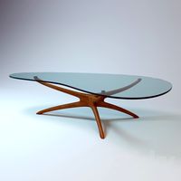 Sculptural Cocktail Table by Vladimir Kagan