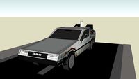 the delorean from back to the future