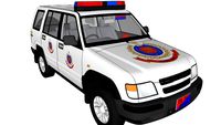 DELHI POLICE CHEVROLET TAVERA POLICE VEHICLE CAR OF INDIAN POLICE