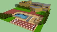 Maison avec jardin multisport