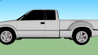 1998 GMC Sonoma Ext cab with stepside bed