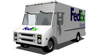 FedEx Ground Step Van