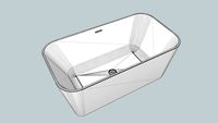 Waters Baths - Pool Freestanding Bath - 1500mm
