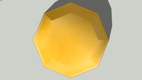 Yellow Bott Dot (glue ground).