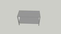 Working kitchen table 1500x700 (mm)
