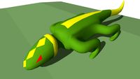 Painted Lizard