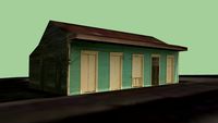 casa madera verde m55
